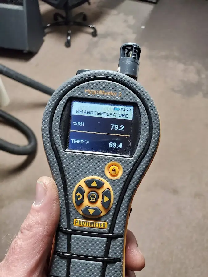 Moisture meter humidity assessment for Fire & Smoke Damage Restoration in St. Robert
